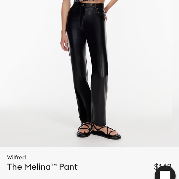Aritzia Pants & Jumpsuits Aritzia Melina Leather Pants Poshmark
